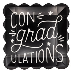 ConGRADulations Grad Plate 8pk.