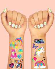 Rainbow Dreamland Temporary Tattoos - Pretty Day