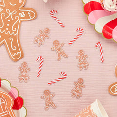 Gingerbread & Candy Cane Table Scatter 10g - Pretty Day