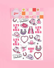 xo, Fetti - Rodeo Birthday Tattoos, Bday Party Favors, Cowgirl Supplies - Pretty Day