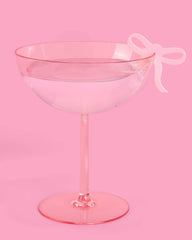 Pink Bow Drink Markers 8pk. - Pretty Day