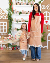 My Mind’s Eye - GBD1216 - Gingerbread Apron - Adult - Pretty Day