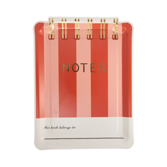 Back To School Notebook Shaped Plate Set 8pk.