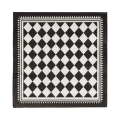 Black Checkers Cocktail Napkin - Pretty Day