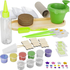 Cast, Paint & Plant Kit for Kids & - Pretty Day