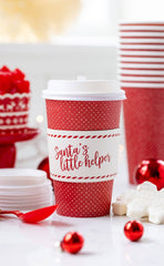 Santa's Little Helper To-Go Cups 8pk. - Pretty Day