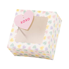 Conversation Hearts Valentine's Cookie Box 6pk. - Pretty Day