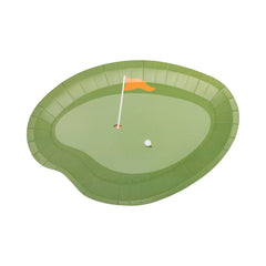 Putting Green Golf Paper Plate 8pk. - Pretty Day