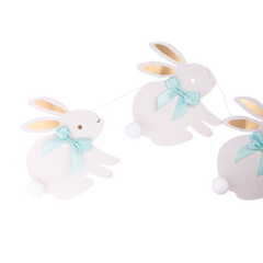 My Mind’s Eye - PLHB117 - Bunnies with Ribbon Bows Banner - Pretty Day