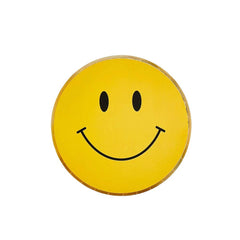 Hootyballoo by Club Green - Smiley Gold Foiled Paper Plates 8 Pack - Pretty Day