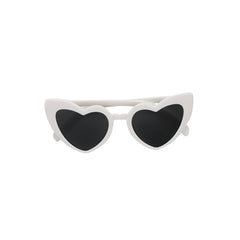 White Heart Sunglasses - Pretty Day