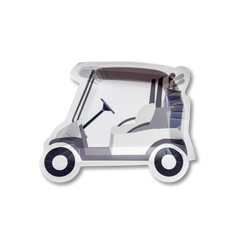 Golf Cart Paper Party Plates 12pk. - Pretty Day