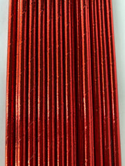 Red Foil Paper Straws 25pk - Pretty Day