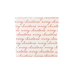 Believe Merry Christmas Script Paper Table Runner. - Pretty Day