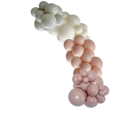 Boho Beige DIY Balloon Garland Arch Kit - Pretty Day