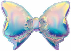 Iridescent Bow Foil Balloon 24" - Pretty Day
