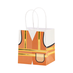 Construction Vest Treat Bag - 6pk - Pretty Day