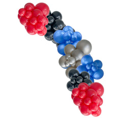 Superhero DIY Balloon Garland Arch Kit - Pretty Day