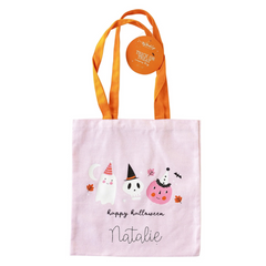 Halloween Icons Canvas Trick or Treat Bag - Pretty Day
