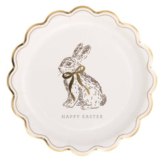 Happy Easter Bunny Plate 8pk.