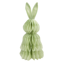 Green Easter Bunny Honeycomb Decoration - Pretty Day