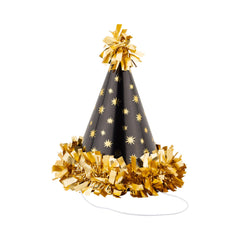My Mind’s Eye - NYE1208 - Black and Gold Party Hats - Pretty Day