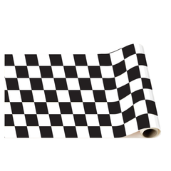 Bonjour Fête - BLACK & WHITE CHECKER TABLE RUNNER - Pretty Day