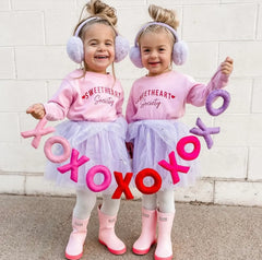 XOXOXOXOXO Felt Banner - Pretty Day