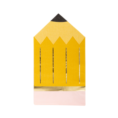 Pencil Shaped Napkin - 18 pk - Pretty Day