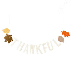 Harvest Thankful Felt Banner - Pretty Day