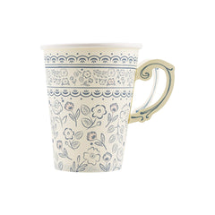 My Mind’s Eye - PEM1011 - Tea Cup Paper Party Cups - 12 oz - Pretty Day