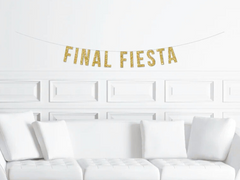Final Fiesta Glitter Banner - Pretty Day