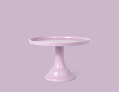Lilac Purple Melamine Cake Stand Small 8.5 inch