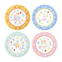 Kitten Club Plates Small 8pk.