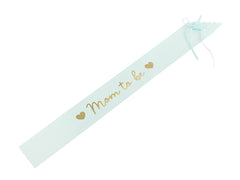 Mom To Be Sash-Tiffany Blue JN23 S8026 - Pretty Day