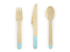 Mint Wooden Cutlery Set - Pretty Day