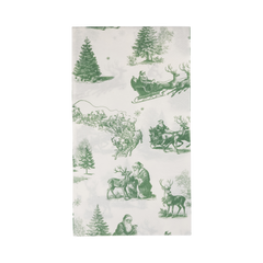 Christmas Toile Dinner Napkin 24pk.