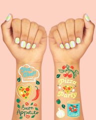 Pizza Party Tats