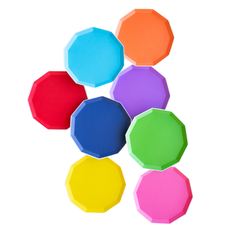 Bonjour Fête - SPRINKLES & SMILES LARGE RAINBOW PLATES - Pretty Day