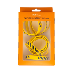 My Mind’s Eye - PLCON06 - Construction Party Favor Rubber Bracelets - Pretty Day