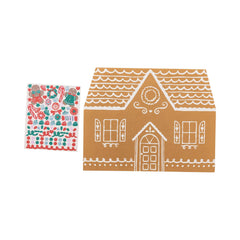 Gingerbread Placemat with Stickers 12pk. - Pretty Day