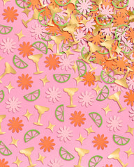 xo, Fetti - Margs Confetti - 200 pc foil confetti - Cinco de Mayo, Bachelorette, Summer - Pretty Day