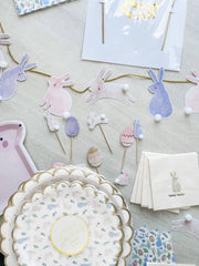 Easter Bunny Banner - Pretty Day