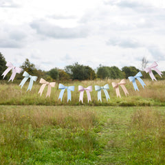 Hootyballoo by Club Green - Tea Party 3D Card Bow Garland 2.5m - Pretty Day