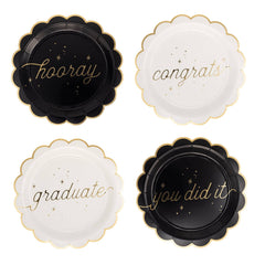Well Wishes Graduation Plate Set 8pk.