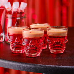 Halloween Skull Party Shot Glasses-4pc. - Pretty Day