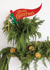 Merry Christmas Felt Pennant Banner - Pretty Day