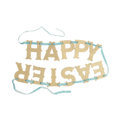 My Mind’s Eye - VES1002 - Vintage Happy Easter Glitter Banner - Pretty Day