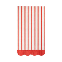Red Striped Dinner Napkin 24pk. - Pretty Day