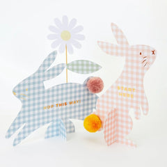 Meri Meri Gingham Easter Egg Hunt Kit